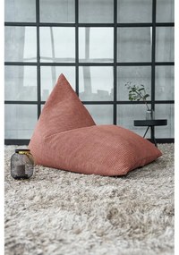 Téglavörös kordbársony babzsákfotel Razz – SLOWDOWN