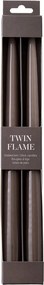 TWIN FLAME gyertya 31cm 2 db , tópszín