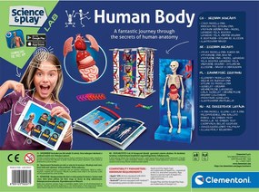 Az emberi test Inside You tudományos játékszett Clementoni