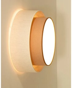 NATIA mennyezeti lámpa 1xE27/60W/230V fehér/barna