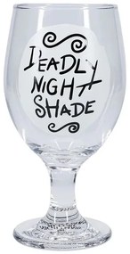 Üvegpohár Nightmare Before Christmas - Deadly Nightshade Glow