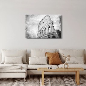 Kép - Vintage képeslap a városról N⁰1 (90x60 cm)