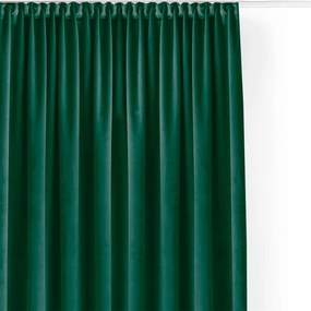 Zöld bársony dimout (részleges sötétítő) függöny 140x250 cm Velto – Filumi