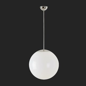 Osmont 64314 Isis S3 Pm függesztett műanyag lámpa rozsdamentes acél polírozott fehér IP40