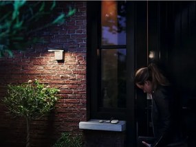 Philips - LED Napelemes érzékelős fali lámpa ZONAL LED/1,3W/3,7V IP44