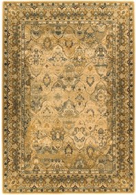 135x200 cm Klasszikus Szőnyeg Dywilan Omega Gyapjú Bézs