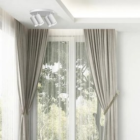 Fürdőszobai spotlámpa TURYN 4xGU10/10W/230V IP44 fehér