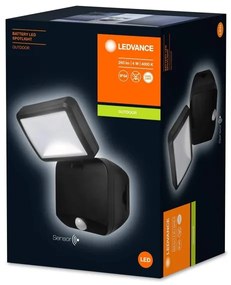 Ledvance - LED Kültéri fali reflektor érzékelővel SPOTLIGHT LED/4W/4xD IP54