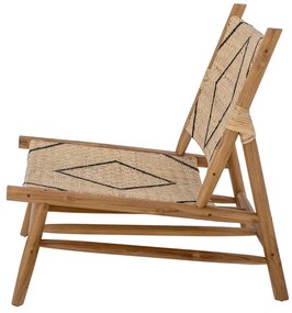 Fonott természetes színű fotel Lennox - Bloomingville