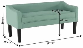 FIRONA menta/fekete pad