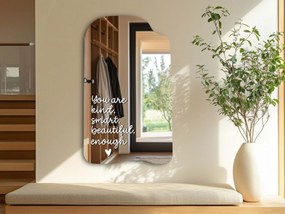 Tükör matrica S3 – You are kind, smart, beautiful, enough. (Handwritting)