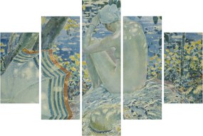 Kép - Frederick Carl Frieseke, On the Bank, reprodukciók (150x105 cm)