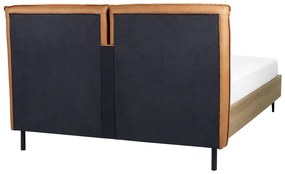 Franciaágy 140 cm Lubbka (szürke). 1080943