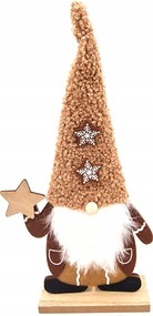 Karácsonyi dekoráció – Szakállas manó – asztal- vagy komóddekoráció