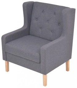 szürke szövet karosszék