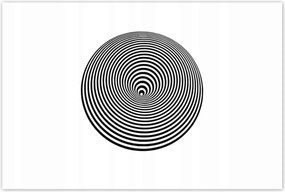 Poszterek 120x80 Absztrakt fekete-fehér