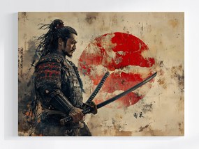 Poszter Japán Hagyomány Szamuráj Harcos Bushido 80x60