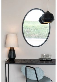 Fekete-bézs asztali lámpa Aysa - White Label