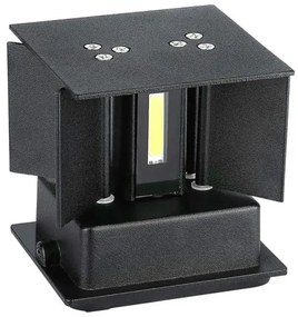 LED Kültéri fali lámpa LED/5W/230V 4000K IP65 fekete