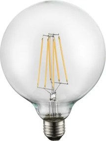 Globo 10586 Fényforrás LED átlátszó, GLOBE LED Filament, Ø:125, H:175, tartozék: 1xE27 LED 8.5W 230V, 1000lm, 3000K