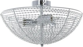 ITALUX MX12068-3A FORMO Modern Mennyezeti Lámpa Króm, Szürke E27 IP20
