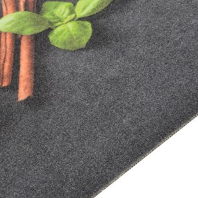 mosható fűszermintás bársony konyhaszőnyeg 45 x 150 cm