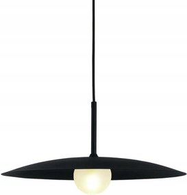 Aca Lighting Afinar függeszték 1xG9 fekete fém matt üveg ÁTM40X120CM