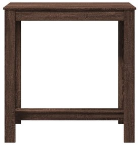 barna tölgy színű szerelt fa bárasztal 102 x 50 x 103,5 cm