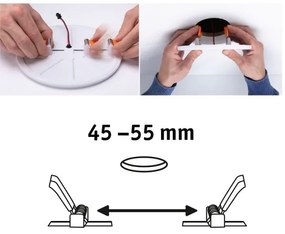 Paulmann 92390 - LED/4,5W IP44 Fürdőszobai beépíthetó lámpa VARIFIT 230V