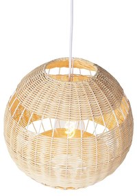 Rusztikus függőlámpa rattanból - Rattan