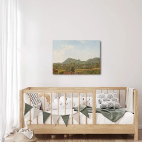 Kép - Simon Denis,  View Near Naples, reprodukciók (70x50 cm)