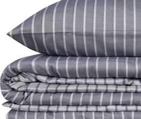 Bamboo bambusz-pamut szatén dupla ágyneműhuzat garnitúra 200 × 220 cm, kék