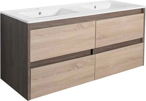 Porto 120 alsó szekrény mosdóval rauna szil-sonoma tölgy