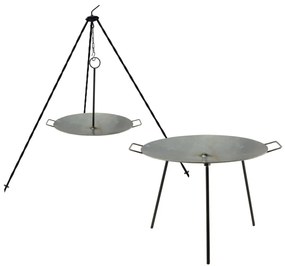 Perfect Home Grill tárcsa kétfunkciós, vas 50cm 28337