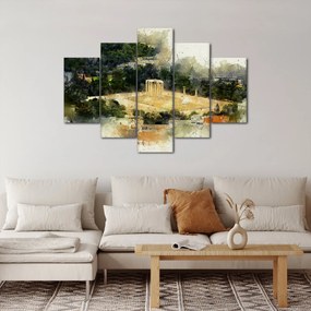Kép - Zeusz temploma, Athén, Görögország (150x105 cm)