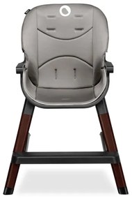 Lionelo - Gyerek etetőszék 2 az 1-ben MONA Black Onyx