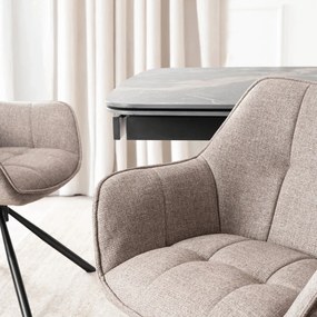 Krzesło Obrotowe PEONY 2 Cappuccino