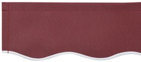Napellenző Csere Anyag 3.5x2 m Keret Burgundi