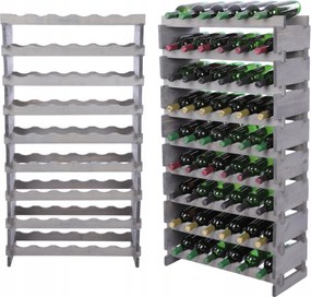 Bortartó állvány moduláris palacktartó 9x6 építs, mint az építőkockák Eco impregnáló