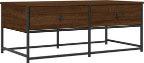 vidaXL barna tölgyszínű szerelt fa dohányzóasztal 100 x 51 x 40 cm