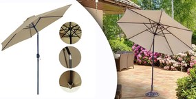 Dönthető, nagy méretű napernyő
