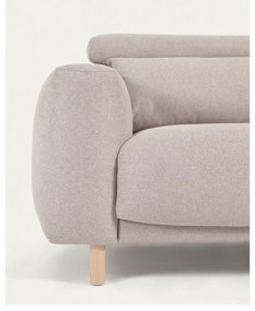 Bézs sarokkanapé (jobb oldali) Singa - Kave Home