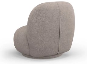 Bézs buklé fotel Chuck – Micadoni Home