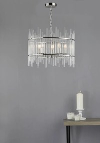 Dar Lighting OLYN OLY0538 Függőlámpa 5x40W/E14