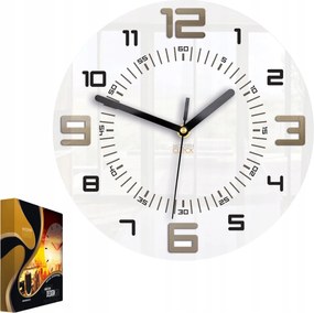 Modern stílusú falióra Akril Armando Tortor Kerek Kvarc