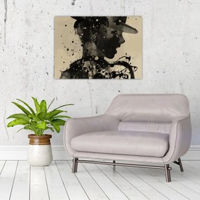 Kép - Jazz nő (70x50 cm)