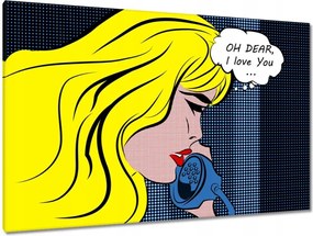 Festmények 120x80 Oh Dear I love you Képregény