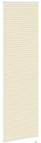 pliszírozott redőny krém 65x200 cm szövetszélesség 64,4 cm