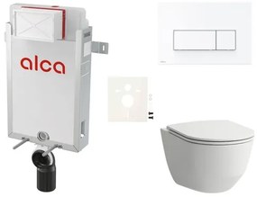 Fali WC szett Alca befalazáshoz + Laufen WC SIKOAL7