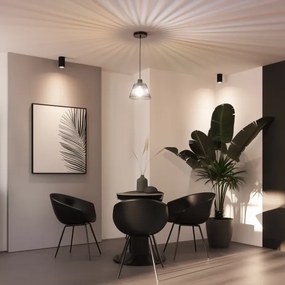 Brilagi - CERIA WIRE LED függőlámpa kábelen 1xE27/40W/230V Ø 21 cm fekete